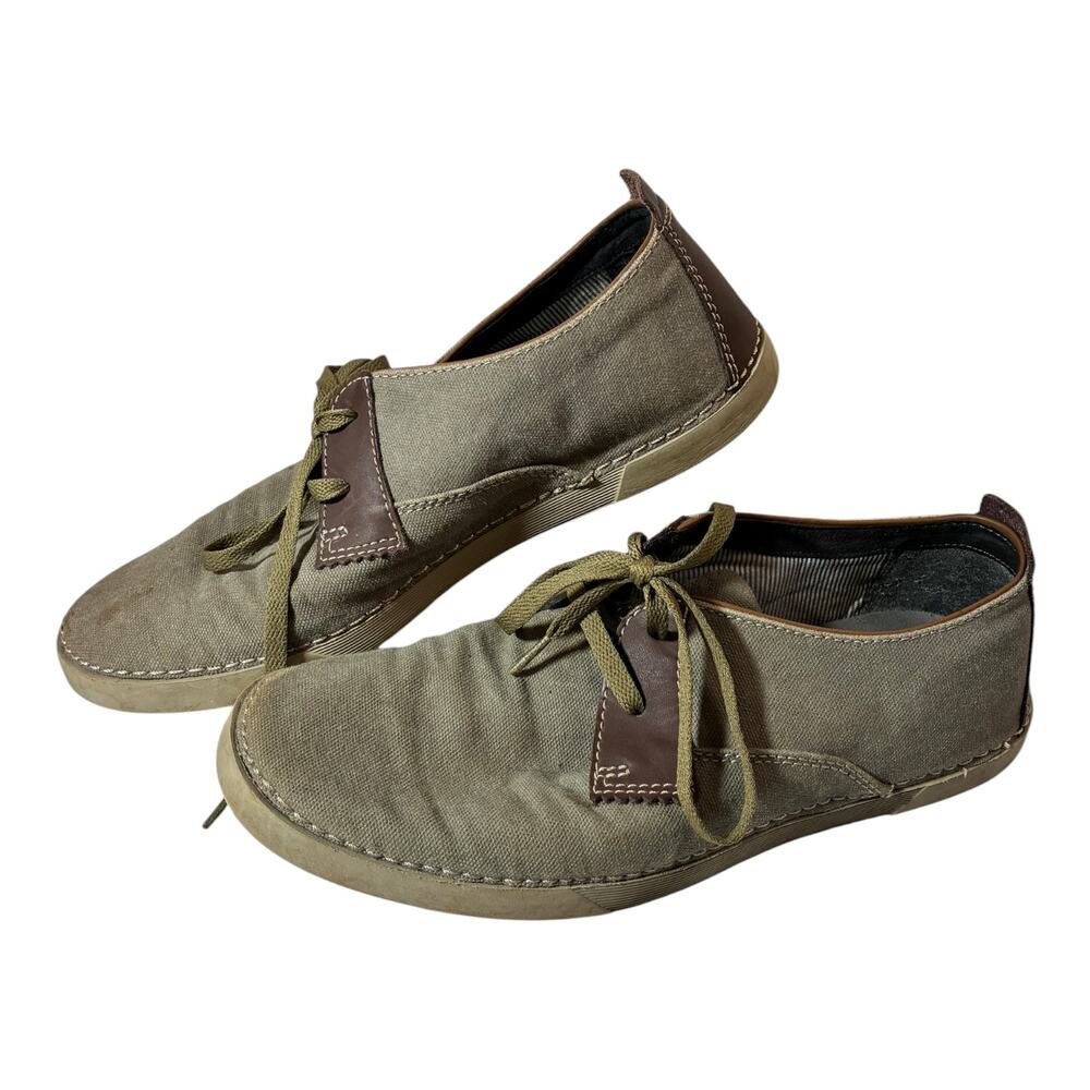 Clarks Neelix Vibe Casual Shoes Sneakers, Men’s 10.5, Gray/Brown, Comfort
